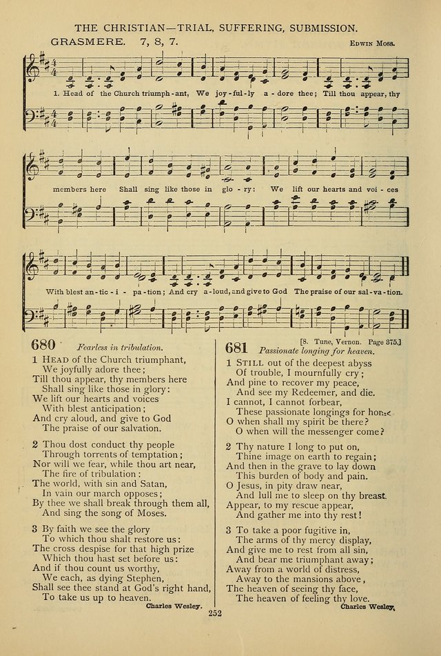 Hymnal of the Methodist Episcopal Church: with tunes page 249