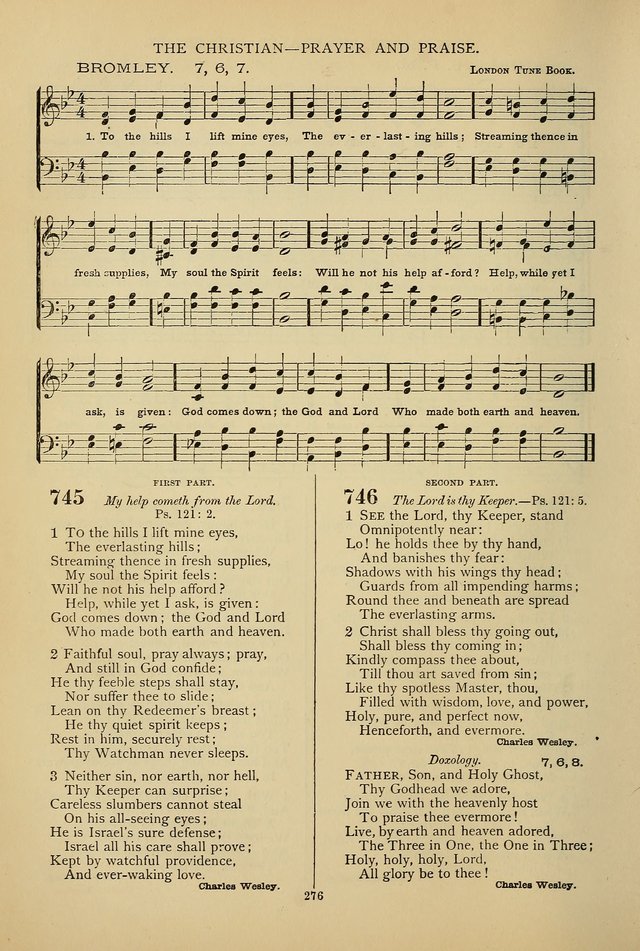 Hymnal of the Methodist Episcopal Church: with tunes page 273