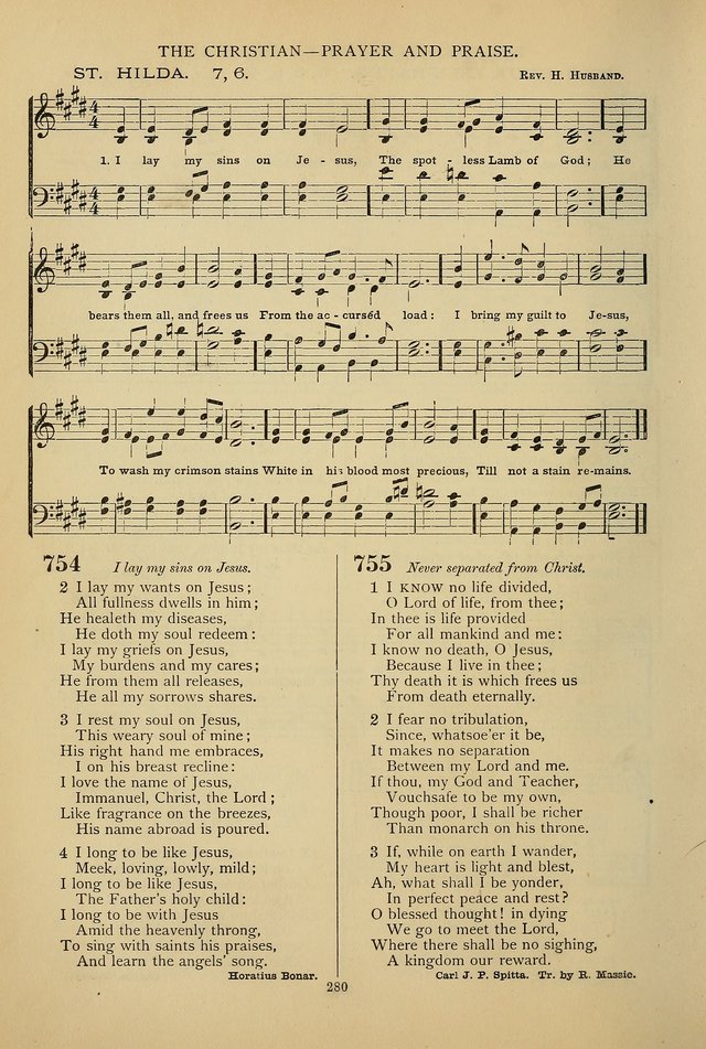 Hymnal of the Methodist Episcopal Church: with tunes page 277