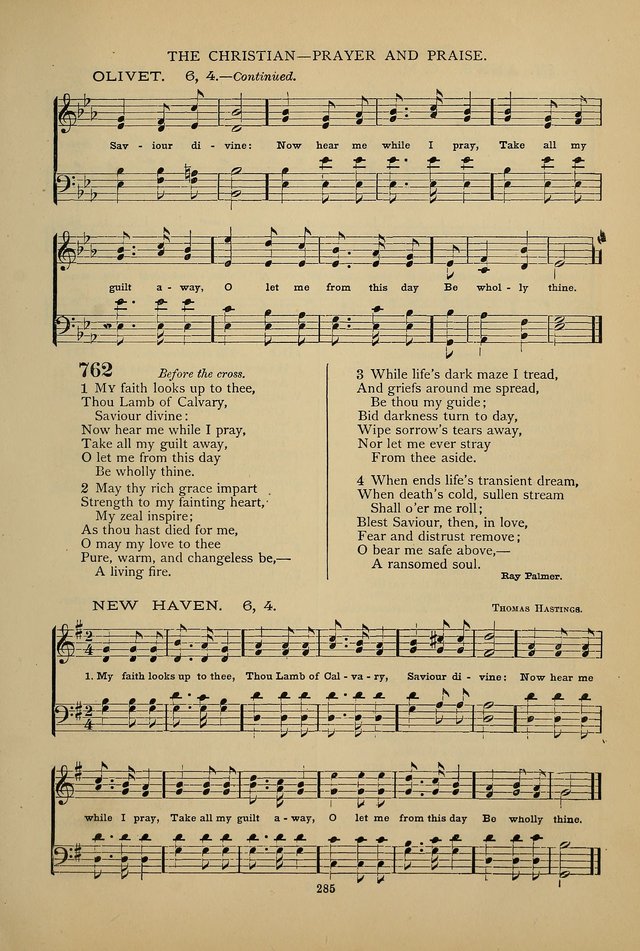 Hymnal of the Methodist Episcopal Church: with tunes page 282