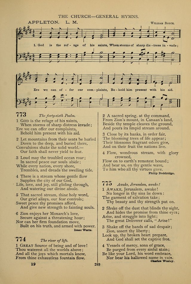 Hymnal of the Methodist Episcopal Church: with tunes page 286