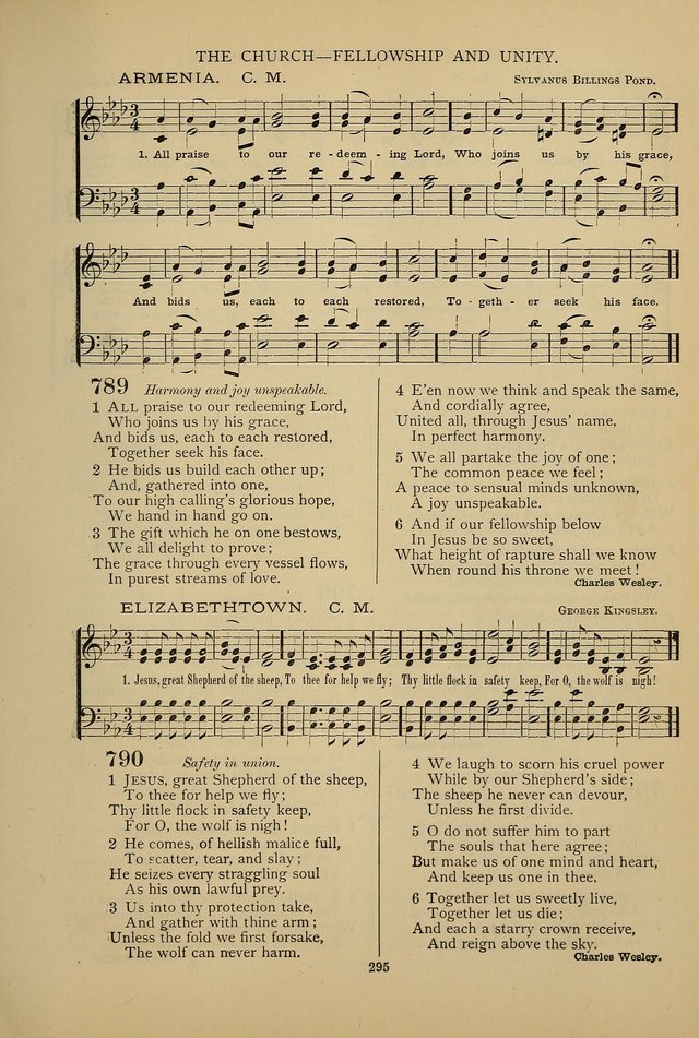 Hymnal of the Methodist Episcopal Church: with tunes page 292