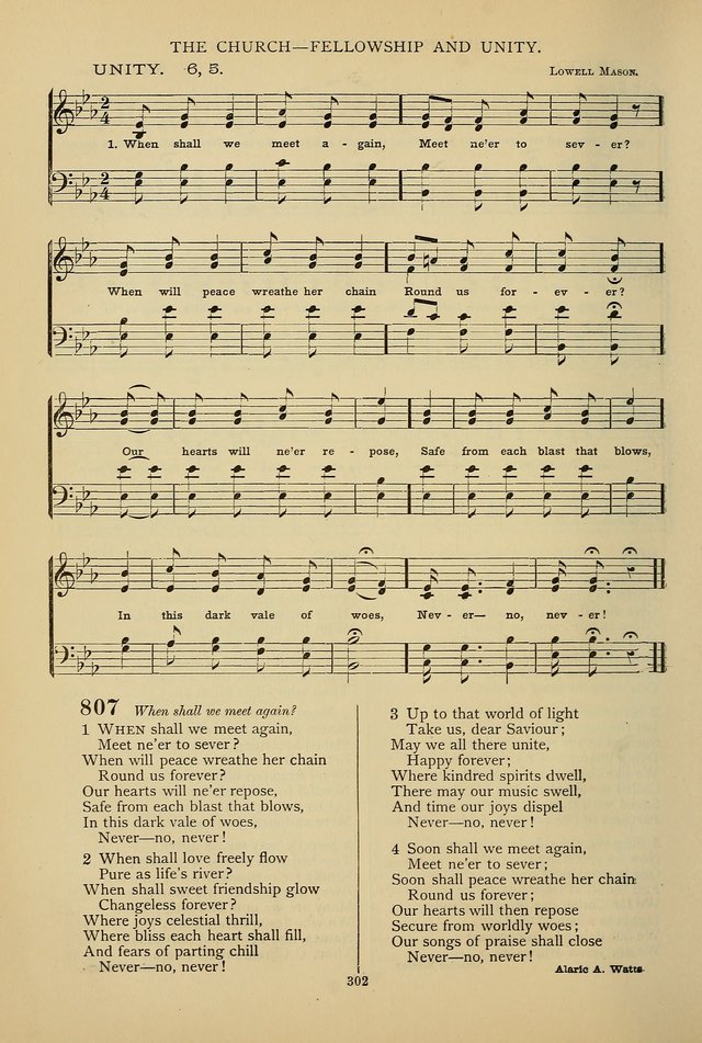 Hymnal of the Methodist Episcopal Church: with tunes page 299