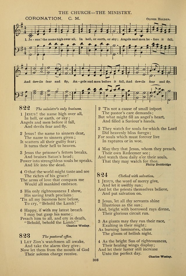 Hymnal of the Methodist Episcopal Church: with tunes page 305