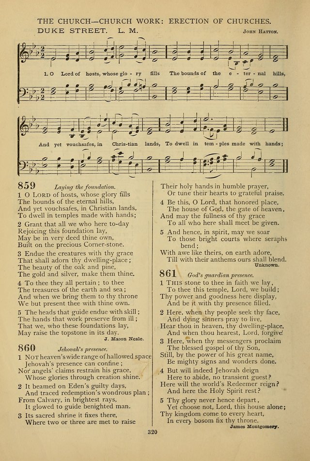 Hymnal of the Methodist Episcopal Church: with tunes page 317