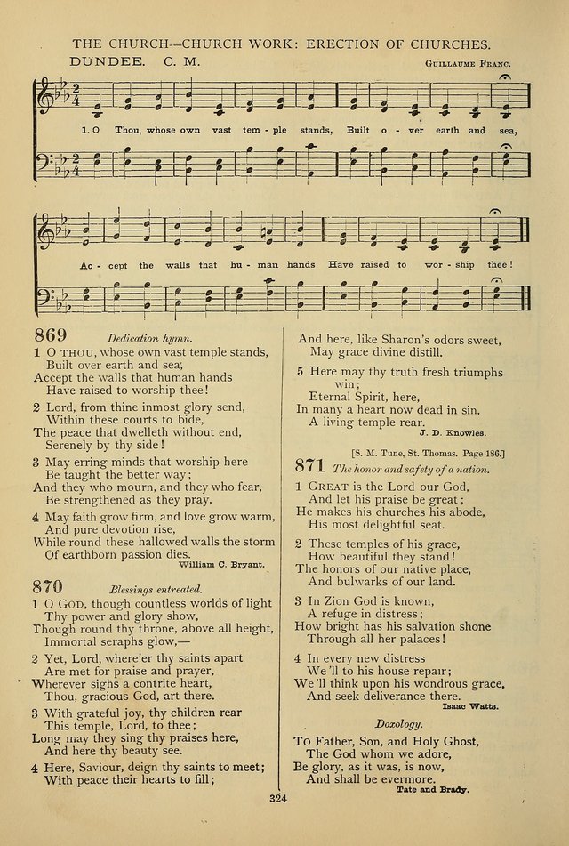 Hymnal of the Methodist Episcopal Church: with tunes page 321