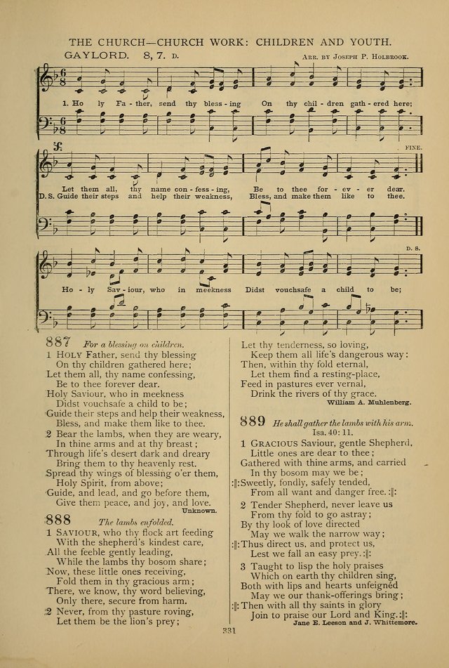 Hymnal of the Methodist Episcopal Church: with tunes page 328