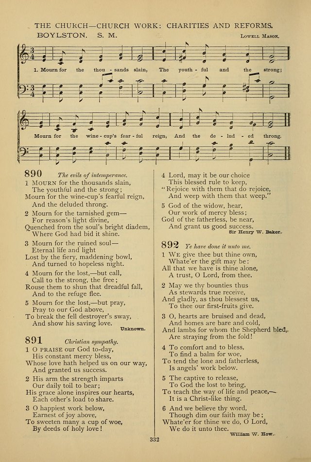 Hymnal of the Methodist Episcopal Church: with tunes page 329