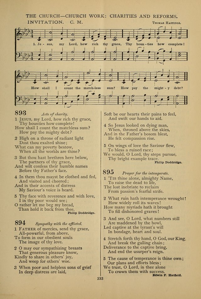 Hymnal of the Methodist Episcopal Church: with tunes page 330