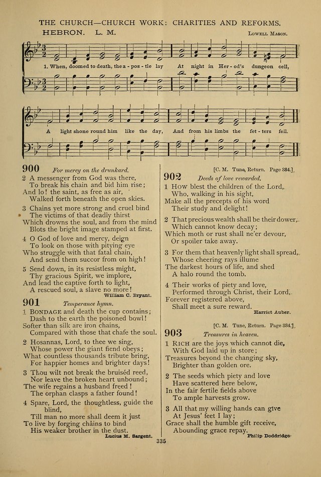 Hymnal of the Methodist Episcopal Church: with tunes page 332