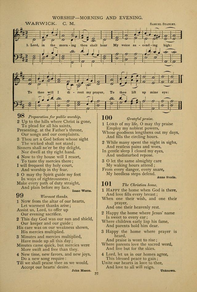 Hymnal of the Methodist Episcopal Church: with tunes page 34