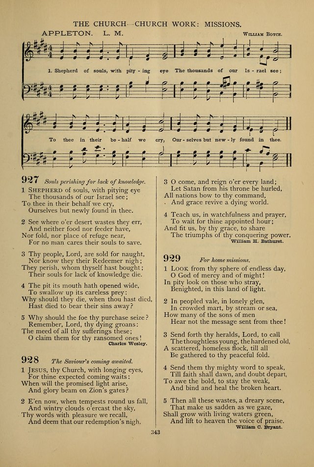 Hymnal of the Methodist Episcopal Church: with tunes page 340