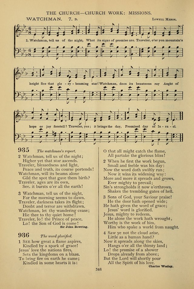 Hymnal of the Methodist Episcopal Church: with tunes page 343