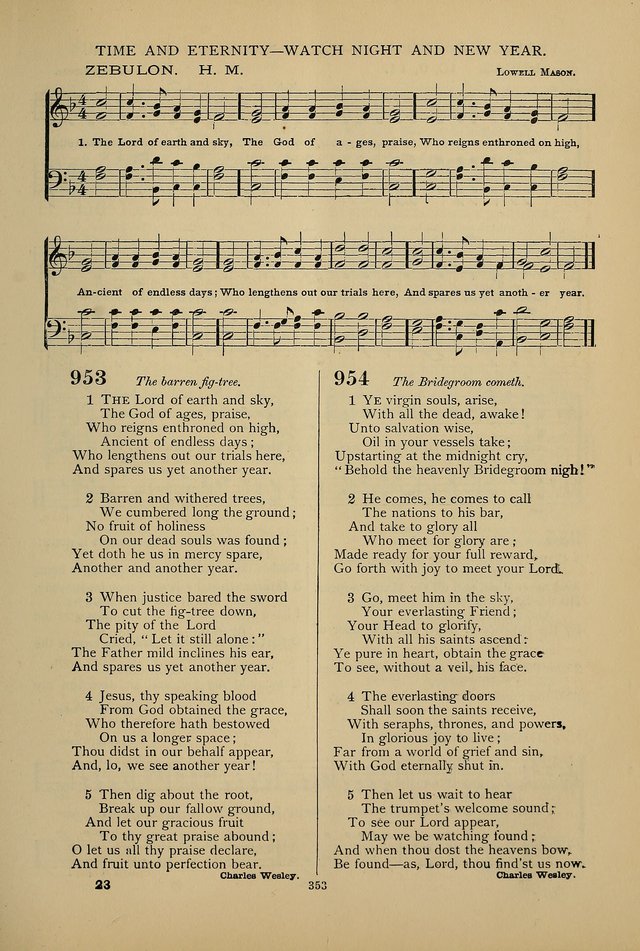 Hymnal of the Methodist Episcopal Church: with tunes page 350