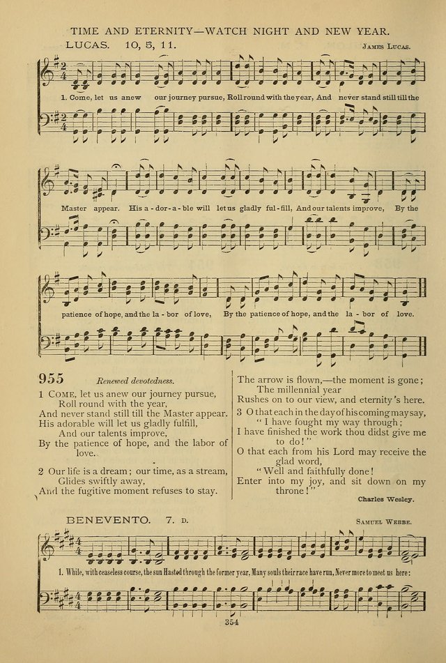 Hymnal of the Methodist Episcopal Church: with tunes page 351