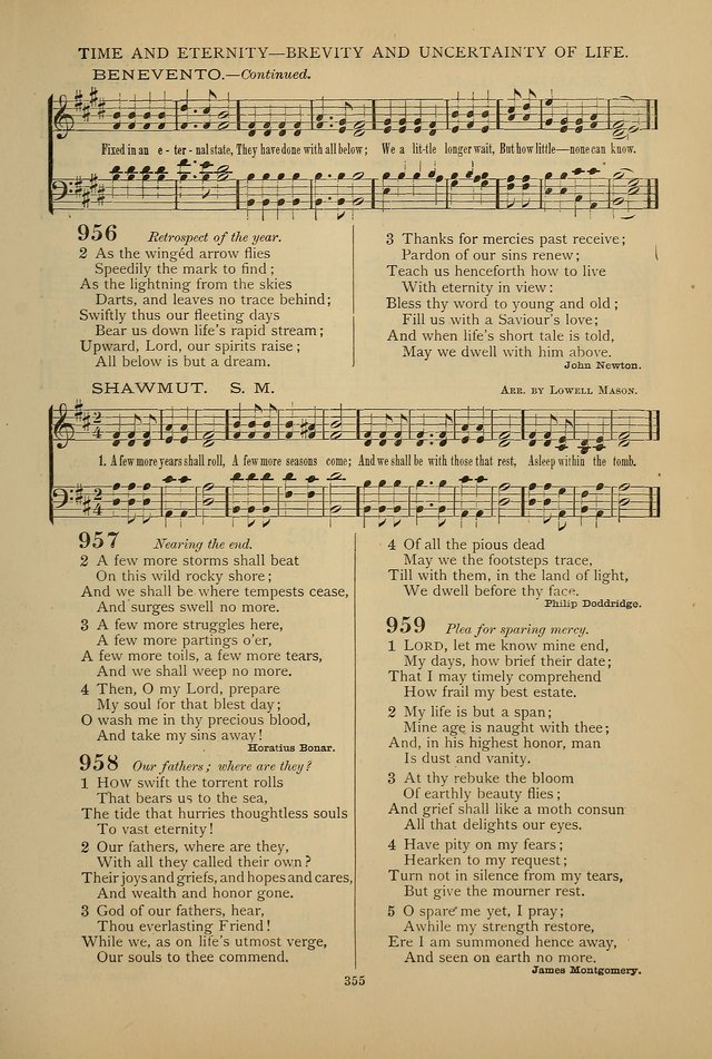 Hymnal of the Methodist Episcopal Church: with tunes page 352