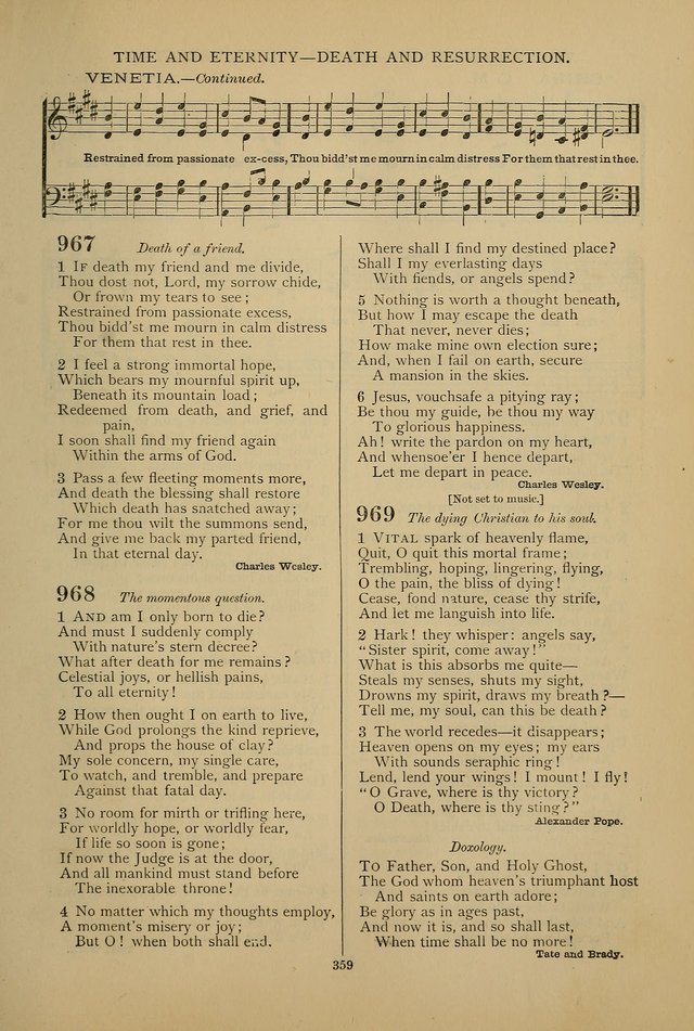 Hymnal of the Methodist Episcopal Church: with tunes page 356