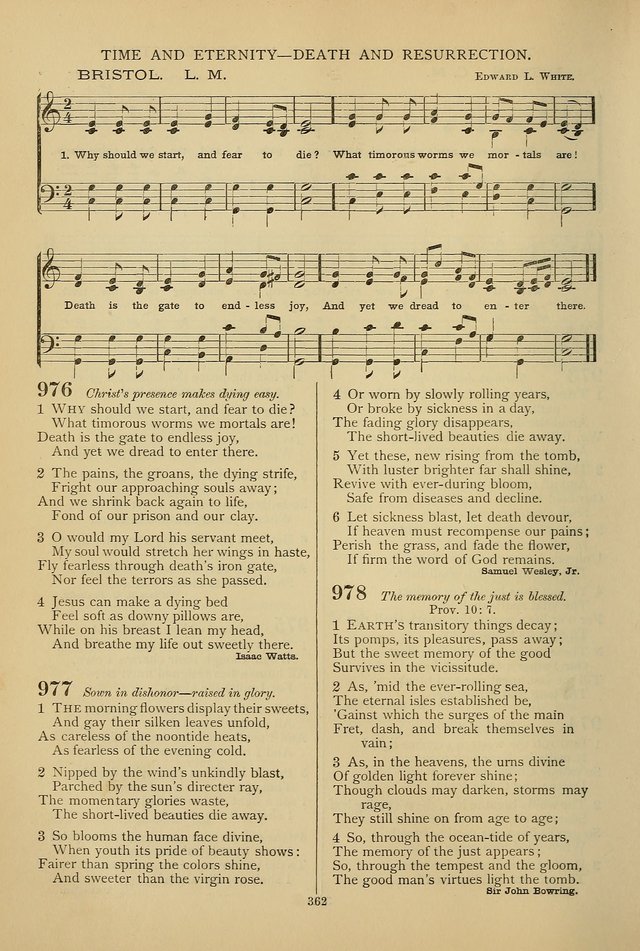 Hymnal of the Methodist Episcopal Church: with tunes page 359