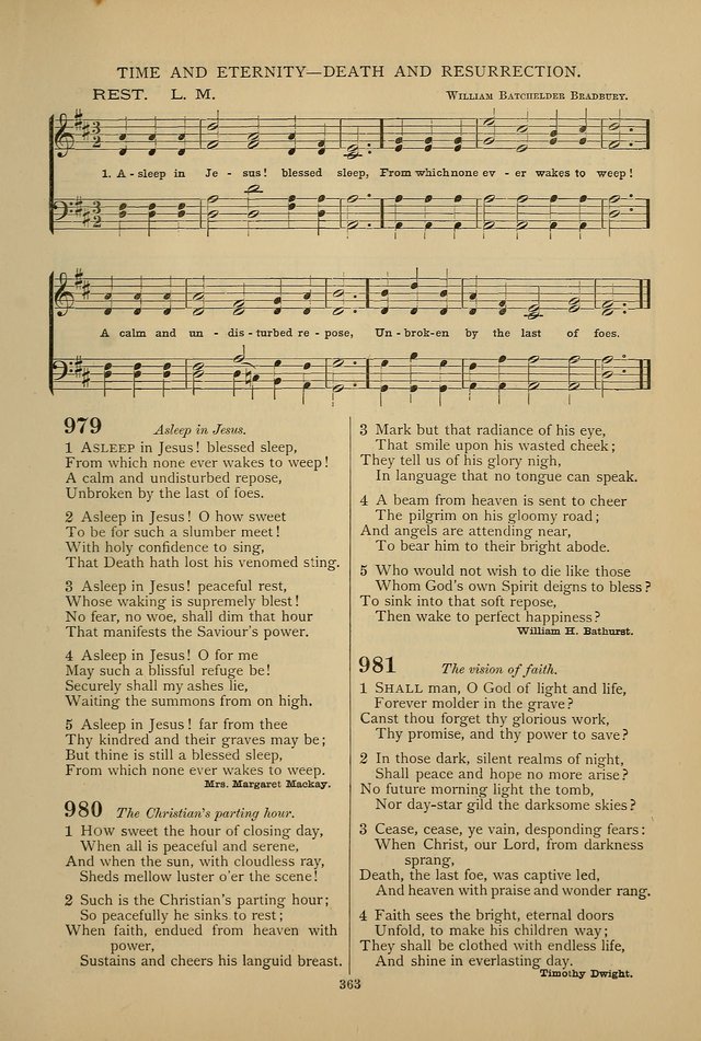 Hymnal of the Methodist Episcopal Church: with tunes page 360