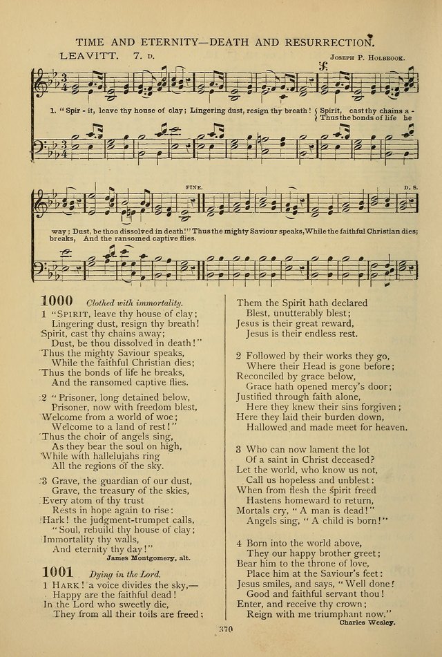 Hymnal of the Methodist Episcopal Church: with tunes page 367