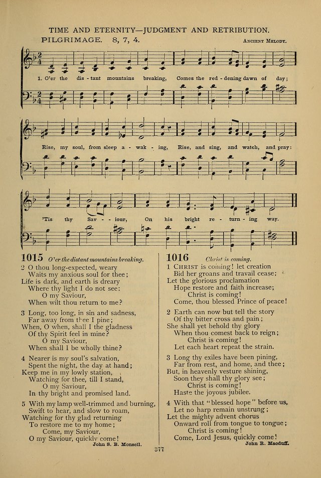 Hymnal of the Methodist Episcopal Church: with tunes page 374