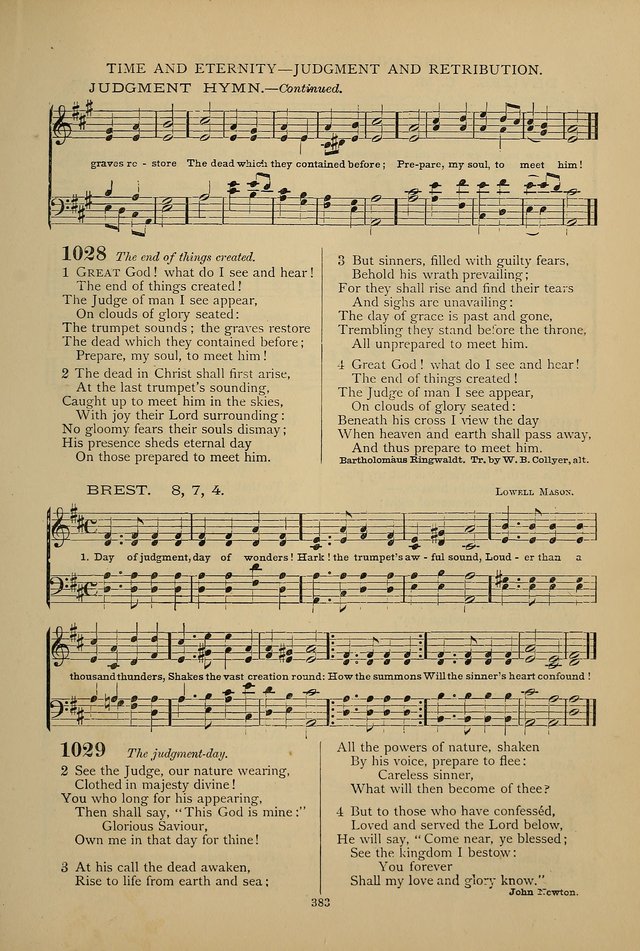 Hymnal of the Methodist Episcopal Church: with tunes page 380