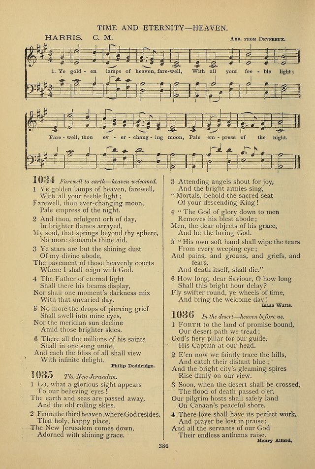 Hymnal of the Methodist Episcopal Church: with tunes page 383