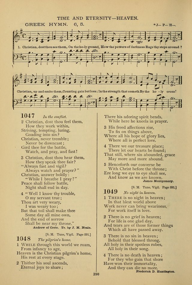 Hymnal of the Methodist Episcopal Church: with tunes page 387