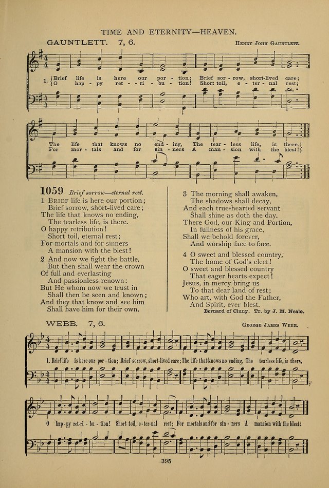 Hymnal of the Methodist Episcopal Church: with tunes page 392