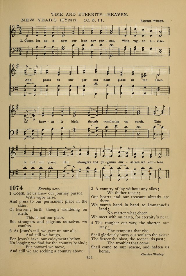 Hymnal of the Methodist Episcopal Church: with tunes page 402