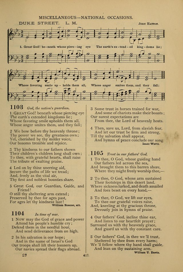 Hymnal of the Methodist Episcopal Church: with tunes page 414