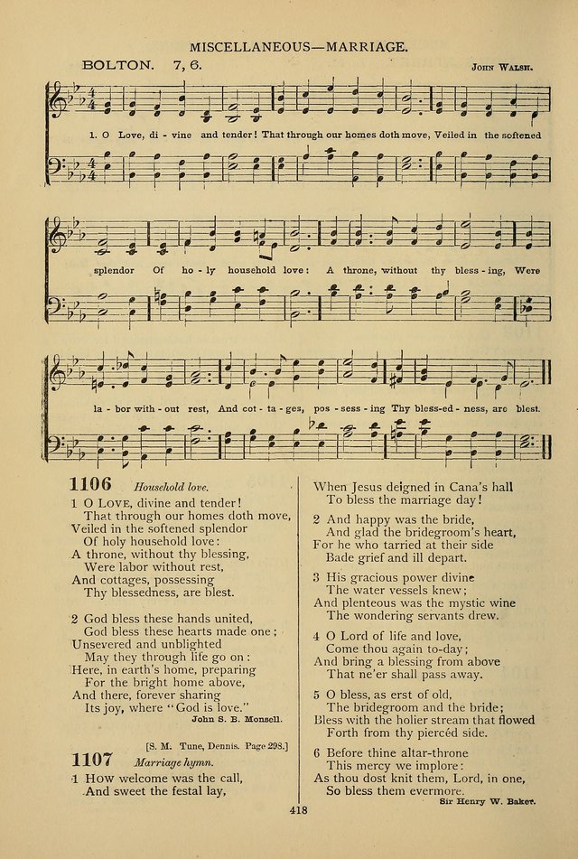 Hymnal of the Methodist Episcopal Church: with tunes page 415