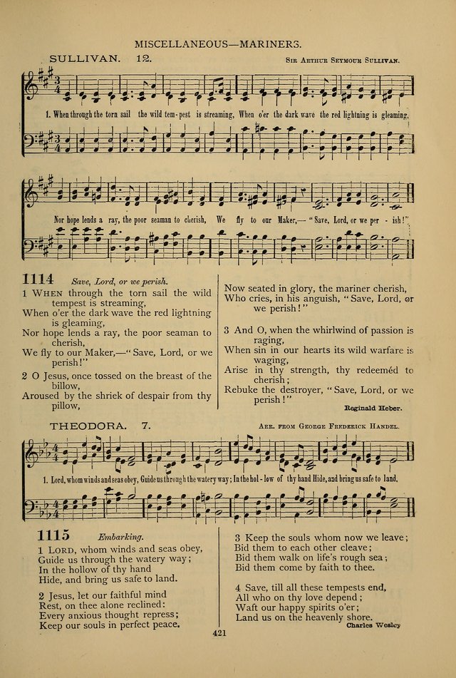 Hymnal of the Methodist Episcopal Church: with tunes page 418