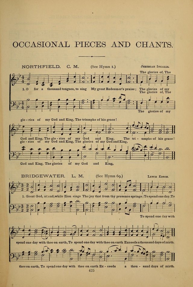 Hymnal of the Methodist Episcopal Church: with tunes page 422