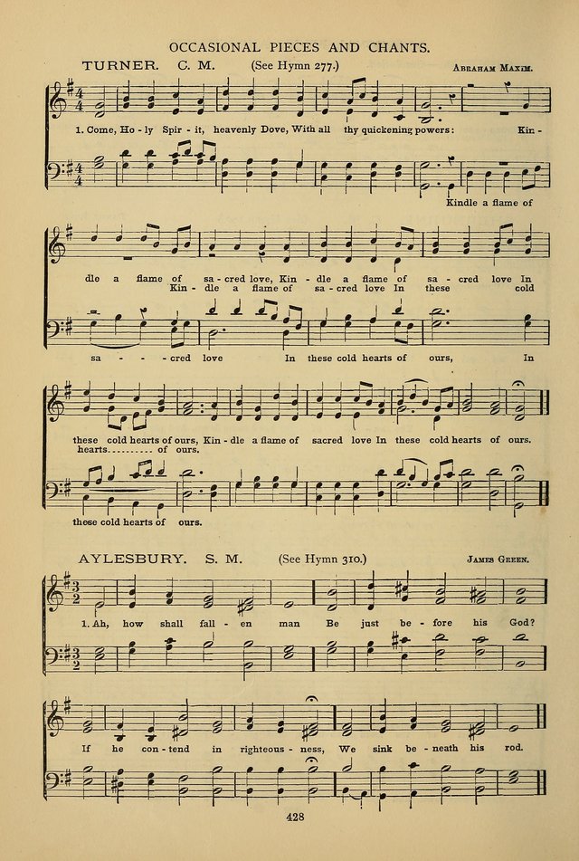 Hymnal of the Methodist Episcopal Church: with tunes page 425