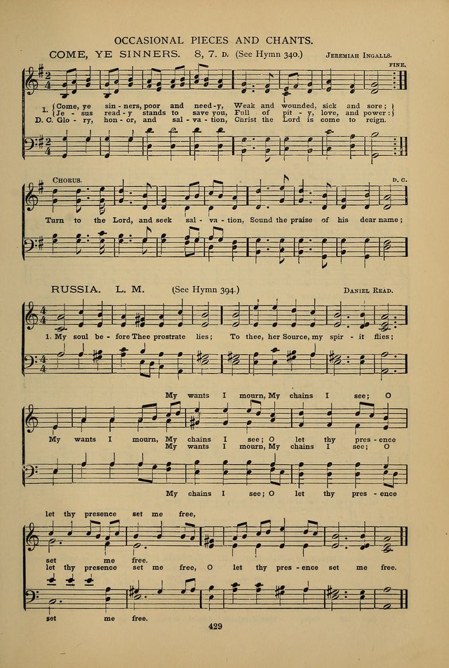 Hymnal of the Methodist Episcopal Church: with tunes page 426