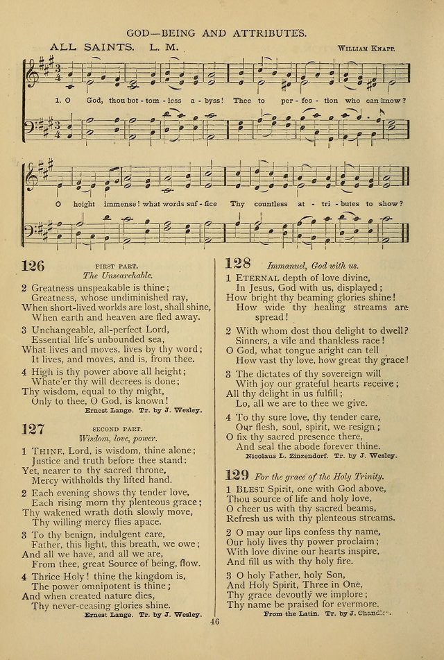 Hymnal of the Methodist Episcopal Church: with tunes page 43