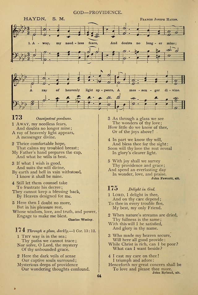 Hymnal of the Methodist Episcopal Church: with tunes page 61