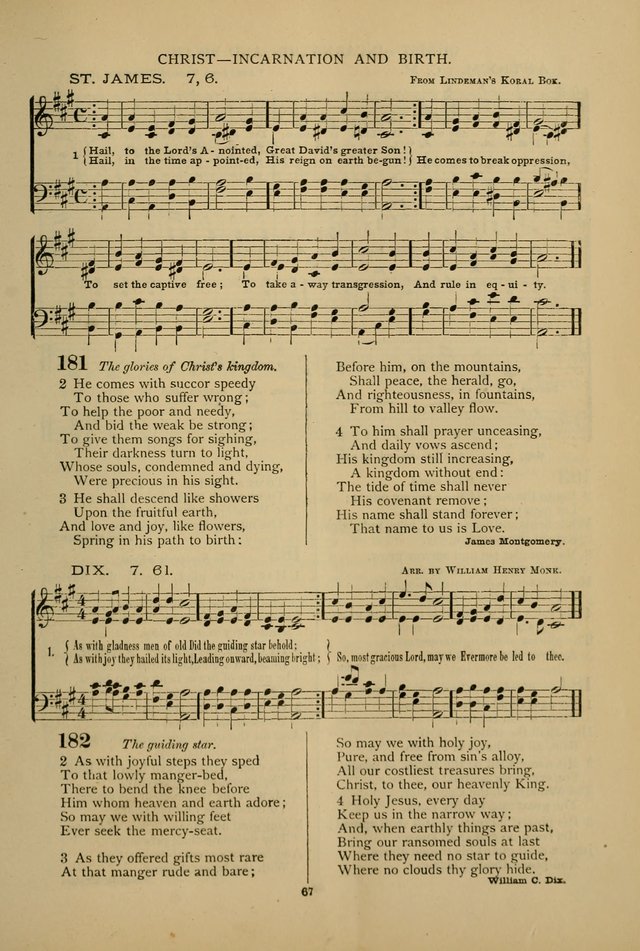 Hymnal of the Methodist Episcopal Church: with tunes page 64