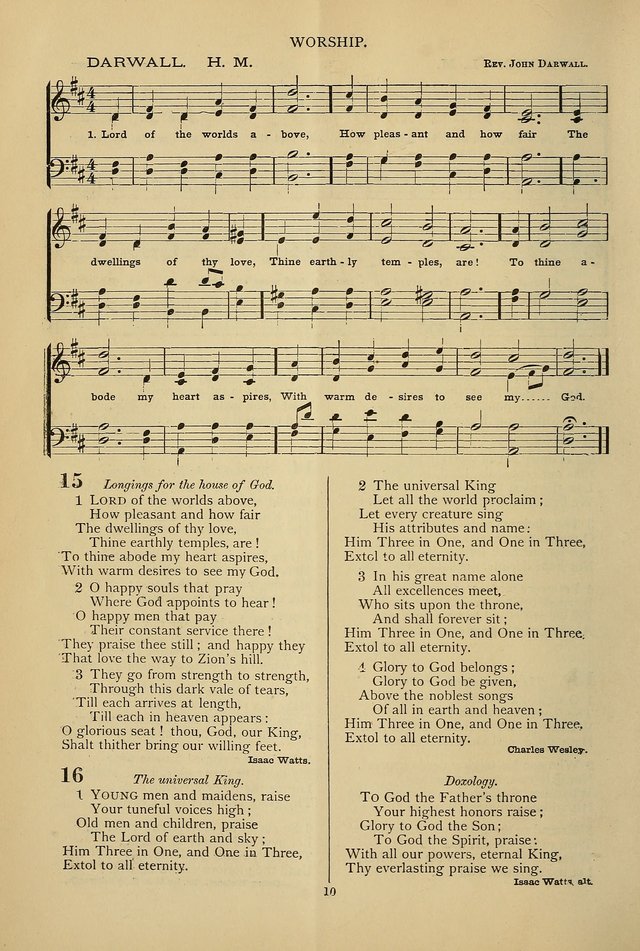 Hymnal of the Methodist Episcopal Church: with tunes page 7