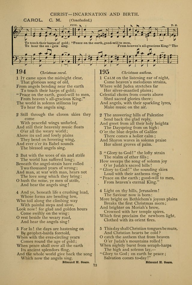 Hymnal of the Methodist Episcopal Church: with tunes page 70