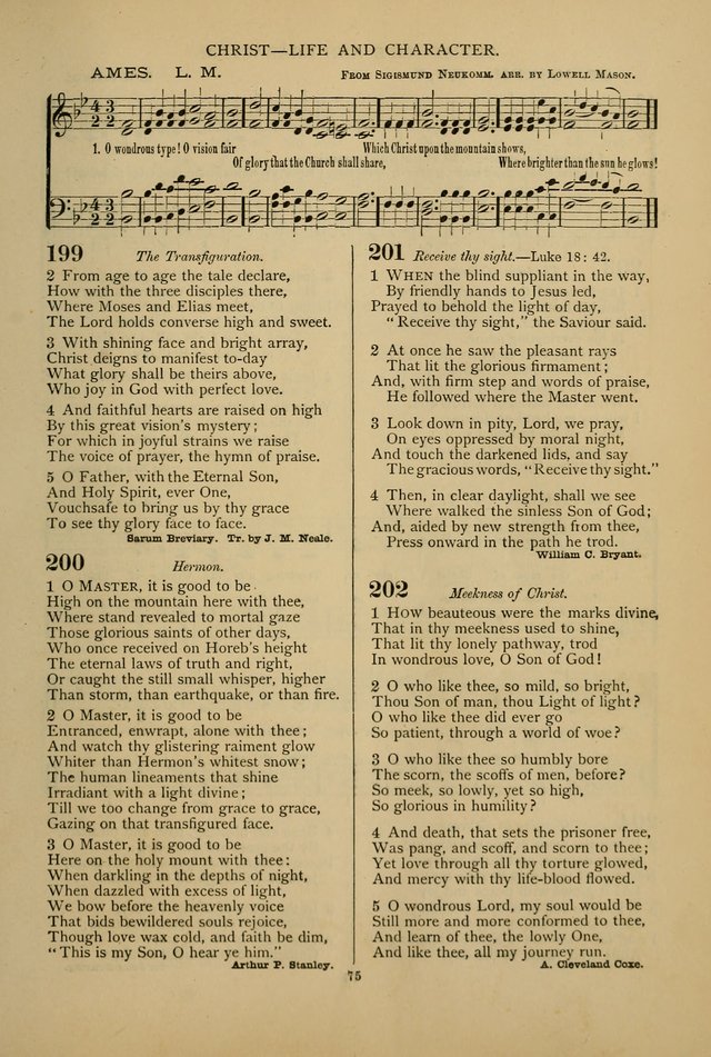 Hymnal of the Methodist Episcopal Church: with tunes page 72