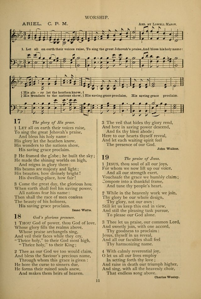 Hymnal of the Methodist Episcopal Church: with tunes page 8