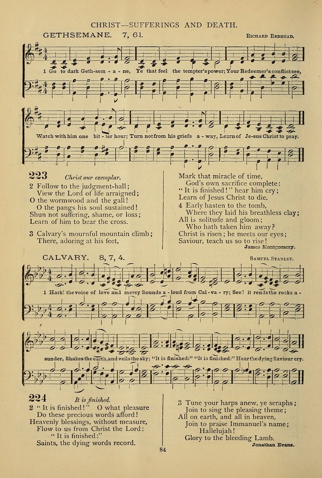 Hymnal of the Methodist Episcopal Church: with tunes page 81