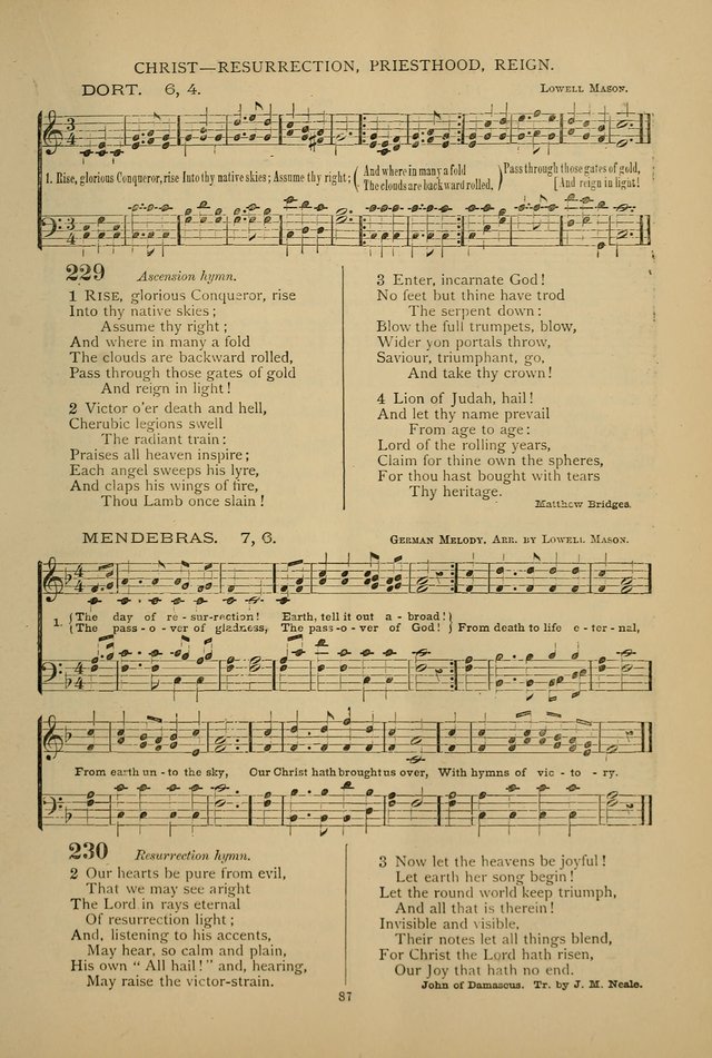 Hymnal of the Methodist Episcopal Church: with tunes page 84