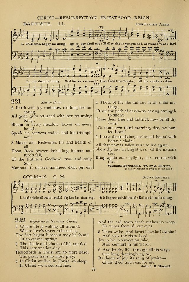 Hymnal of the Methodist Episcopal Church: with tunes page 85