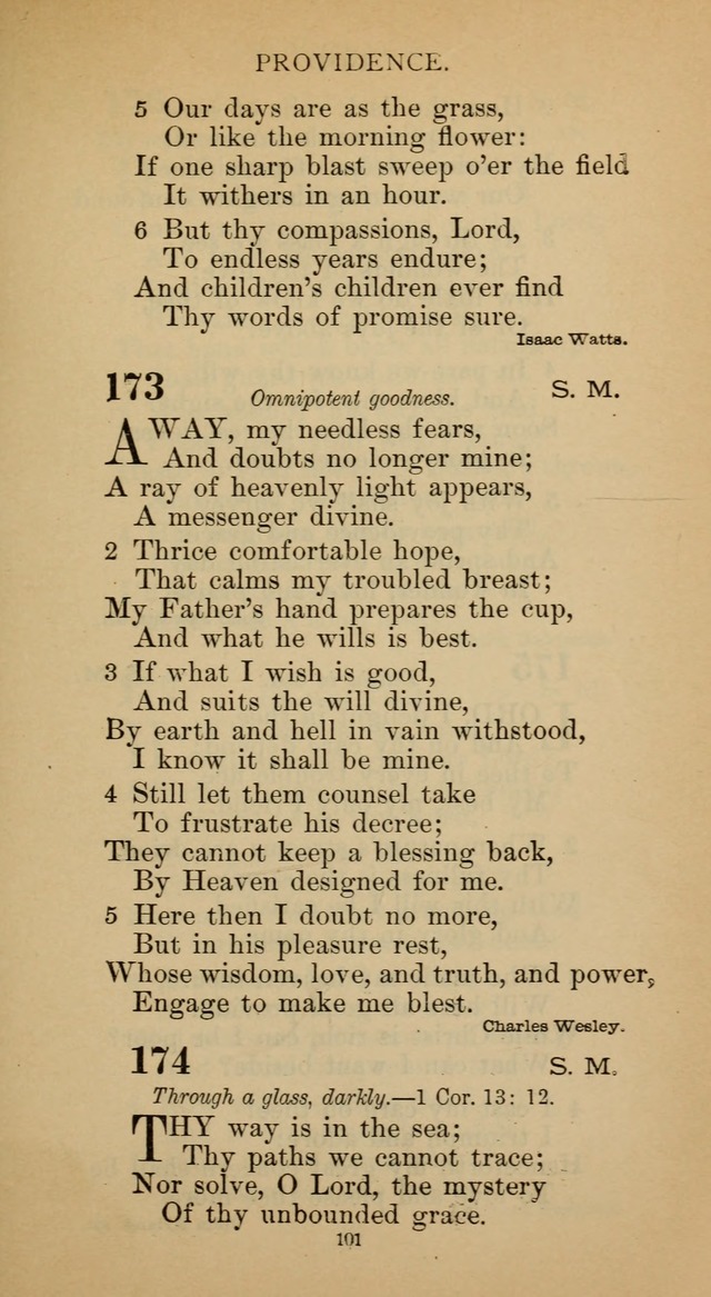 Hymnal of the Methodist Episcopal Church page 101