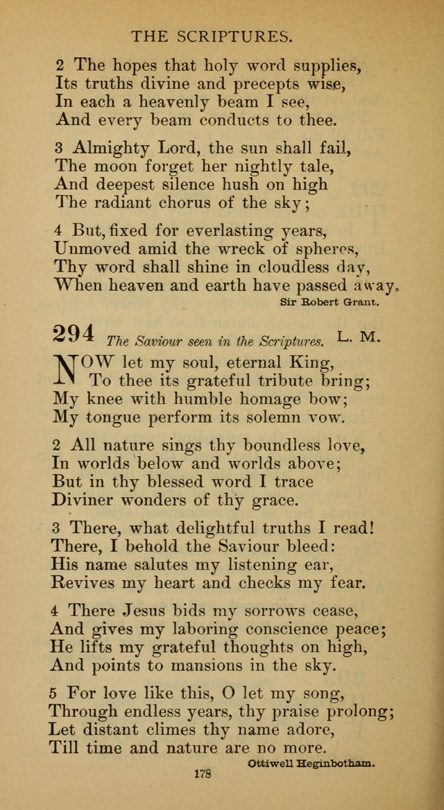 Hymnal of the Methodist Episcopal Church page 178