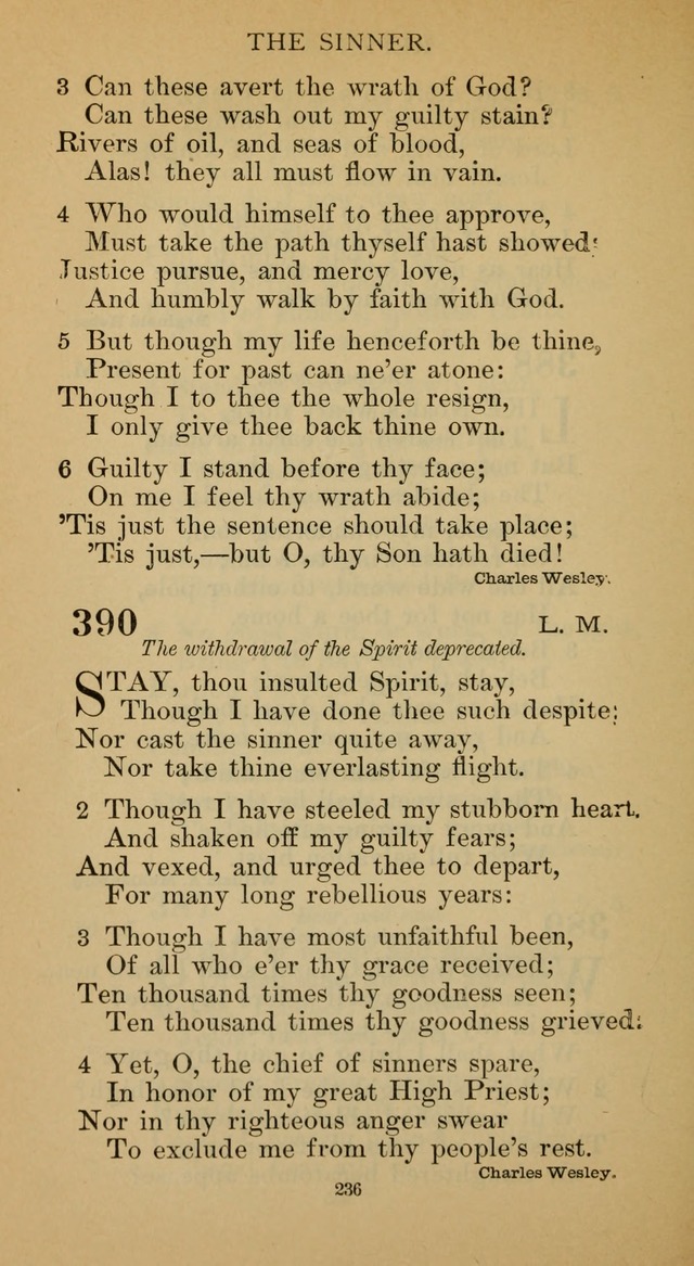 Hymnal of the Methodist Episcopal Church page 236