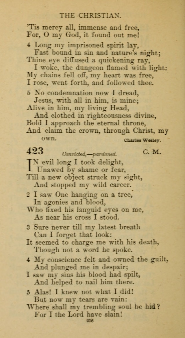 Hymnal of the Methodist Episcopal Church page 256